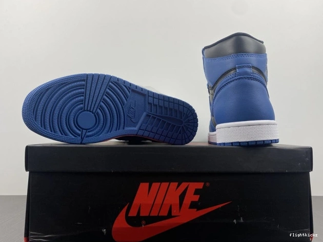 'Dark High 1 Retro Blue' Air 555088-404 Marina OG Jordan 0822